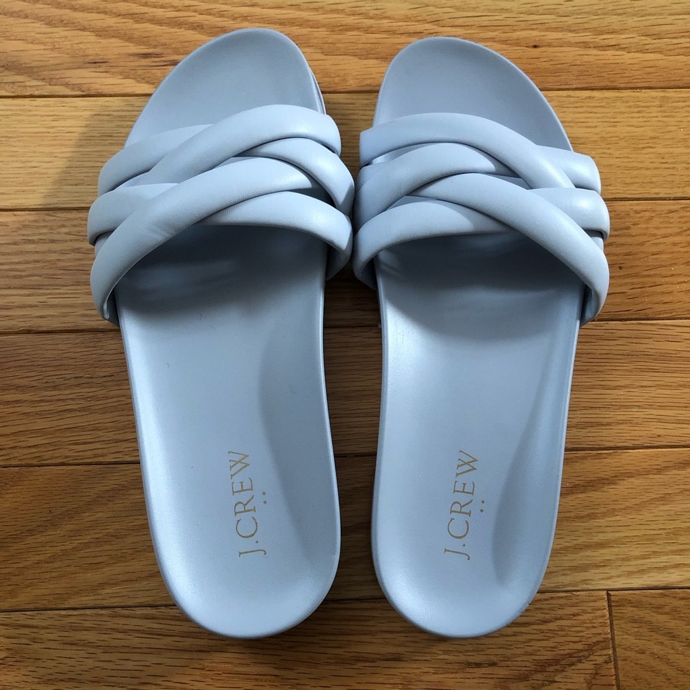 J.Crew Crisscross Slide Sandals (NWOT)